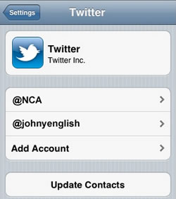 Twitter Settings