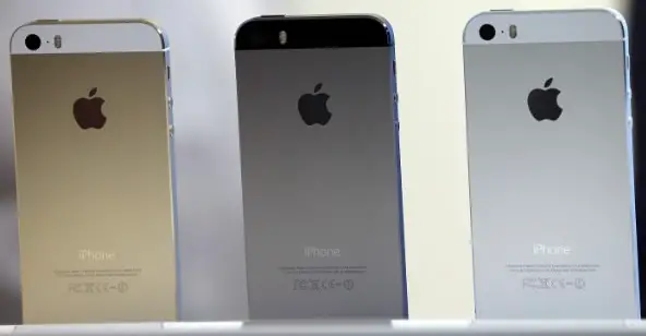 iPhone 5s Colors