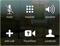 iPhone's Call Options