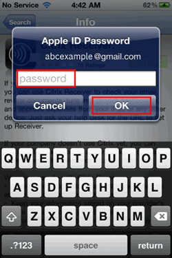 Apple ID Password