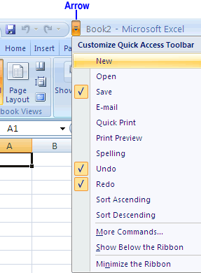 Add Button to the Quick Access Toolbar