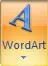 WordArt button