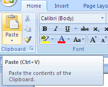 Using The Ribbon Ms Word Tutorial