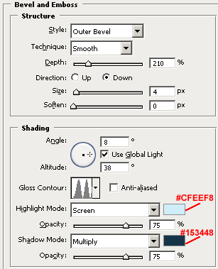 Bevel and Emboss