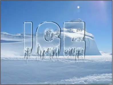 Final ICE Text Effect