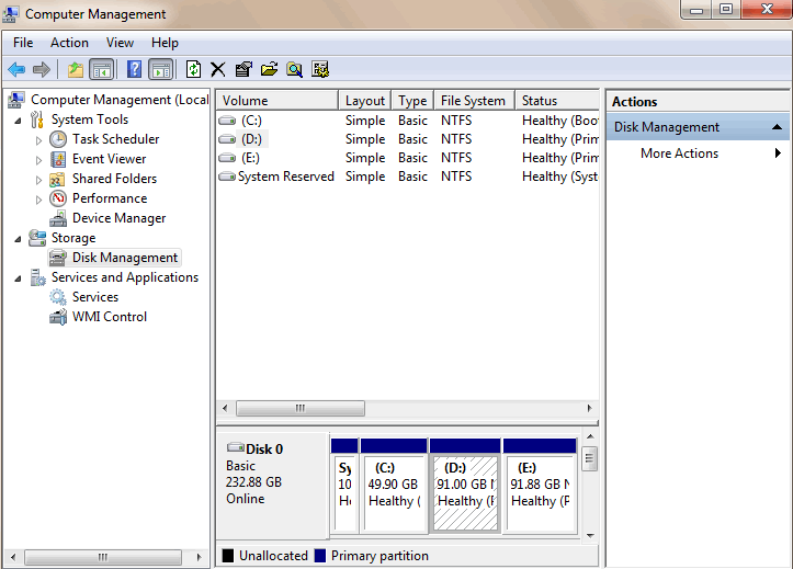 Disk Management Windows 7 / How To Open Disk Management In Windows / Maybe you would like to learn more about one of these?