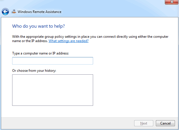 Offering Remote Assistance via DCOM - Windows 7 Tutorial